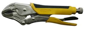 STANLEY 84-369 10" LOCKING PLIER-CURVED - Click Image to Close